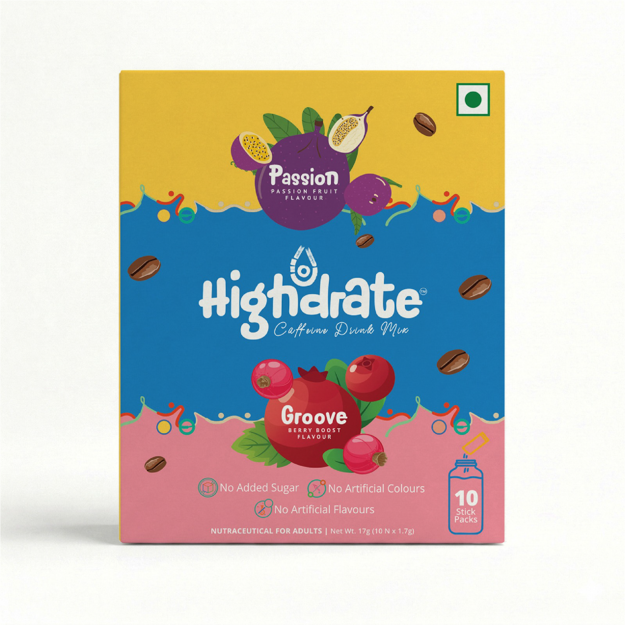 Highdrate – Groove & Passion – Energy Pack