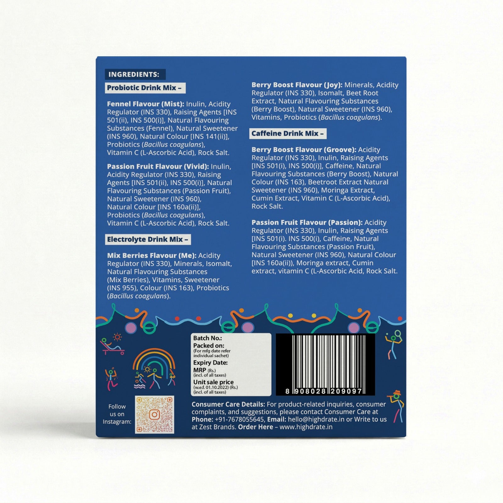 Highdrate Drink Mix Assorted Pack