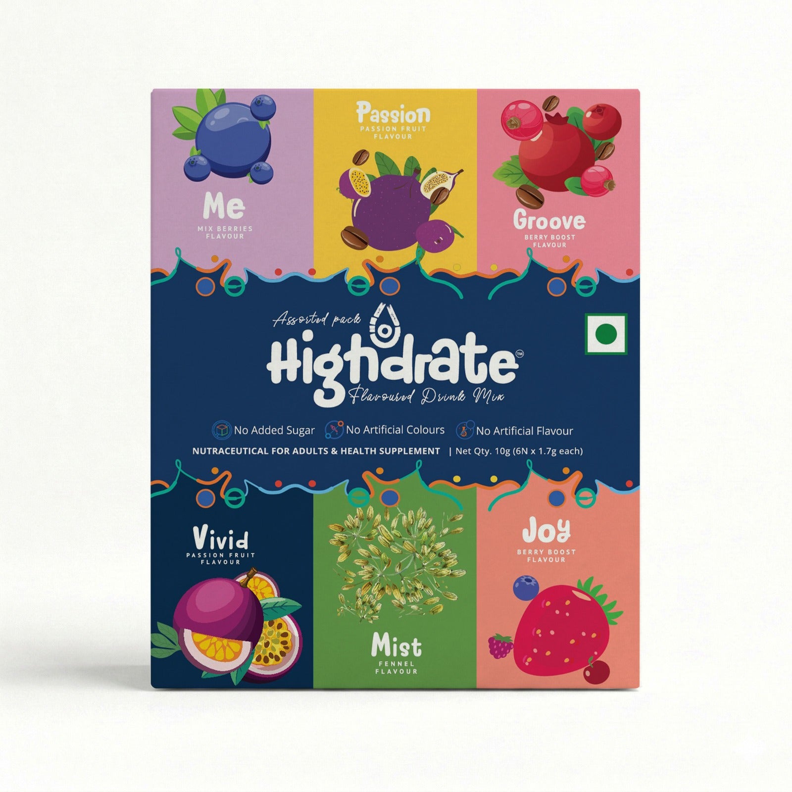 Highdrate Drink Mix Assorted Pack